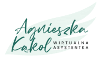 Agnieszka Kąkol logo wirtualna asystentka